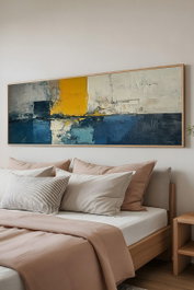 Wallity Pintura Decorativa Enmarcada Multicolor 50 x 120 cm